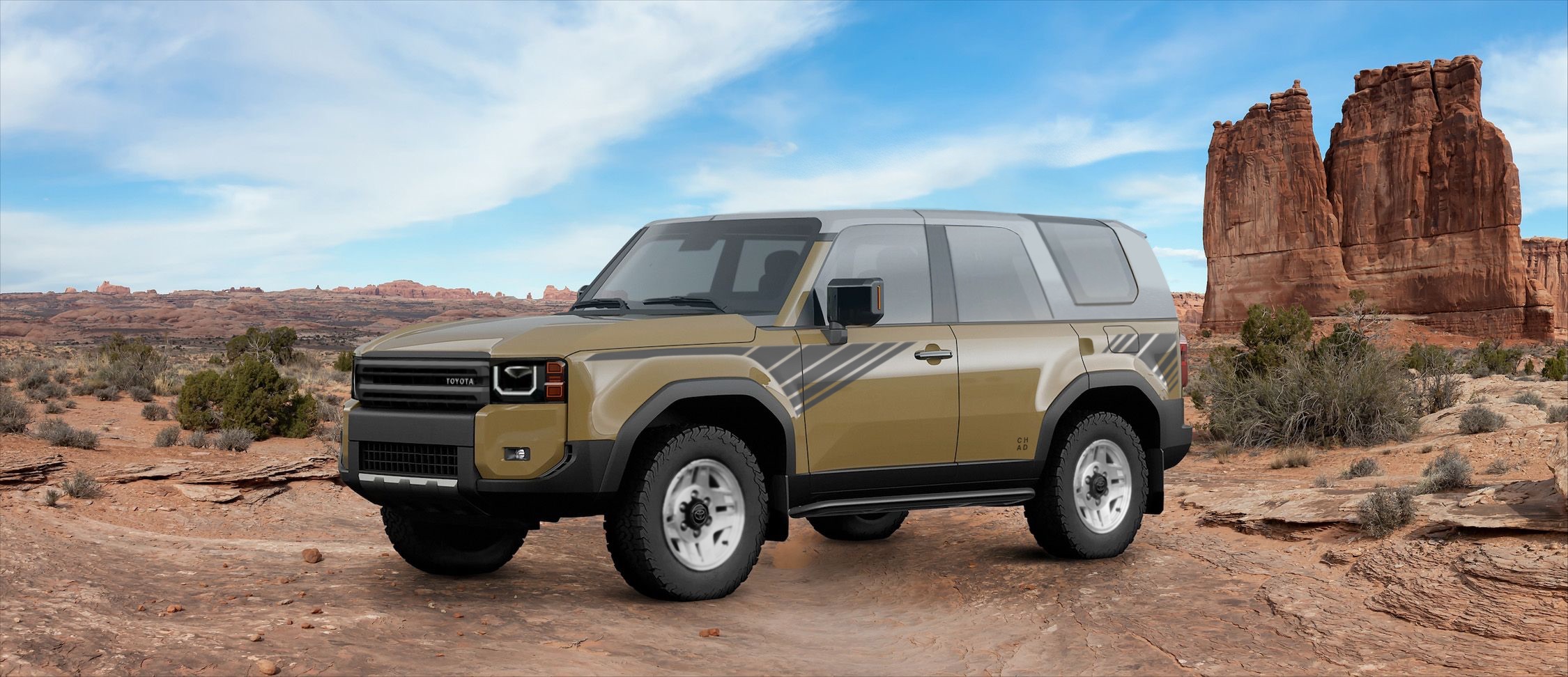 2025 Toyota 4runner Rendered: Topless 2025 4Runner based on the LC250. 1AC92BFA-2F34-4814-96DC-DF9338FE1A89