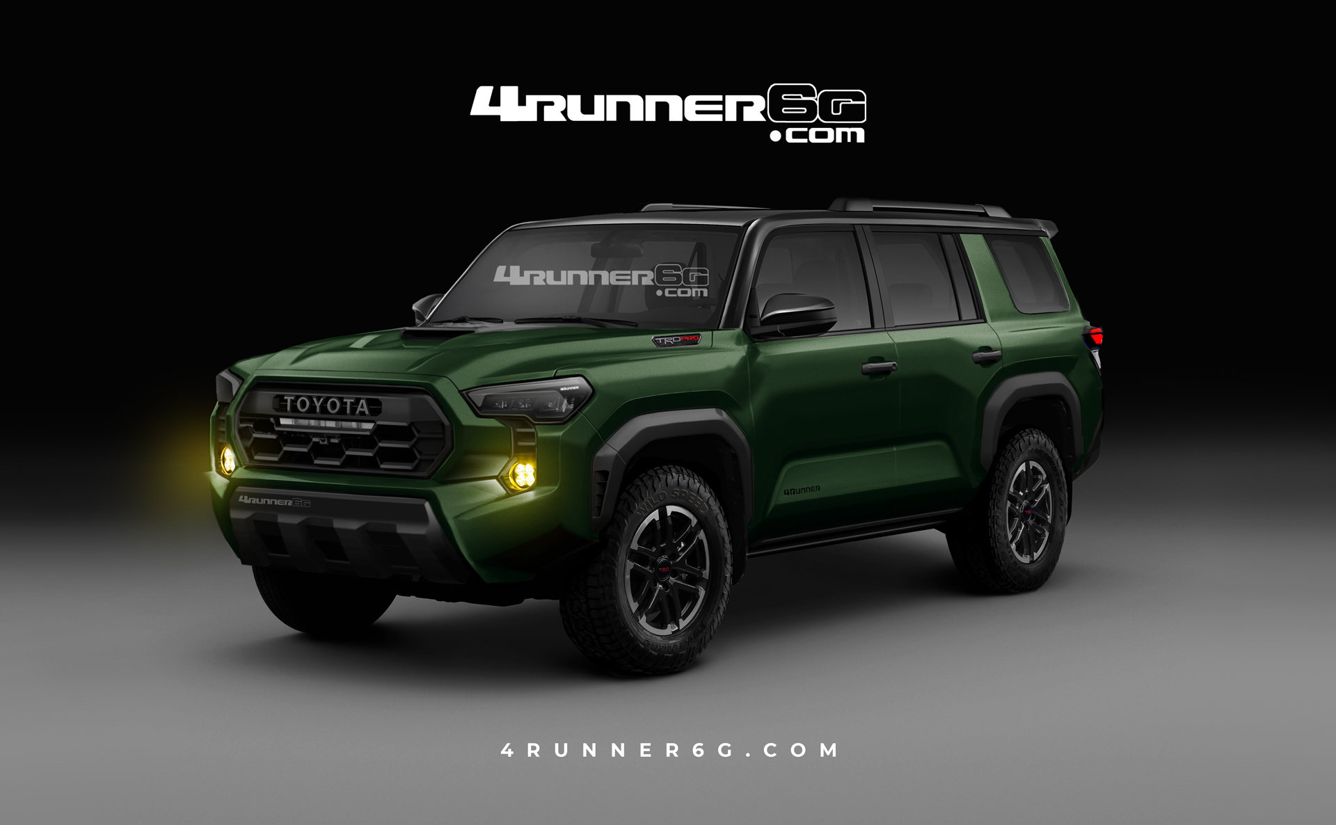 2025 Toyota 4runner 2025 4Runner (6th Gen) News, Specs, Engines, Release Date, Production Date & Preview Renderings -- Insider Info (as of 7/30/23) 2025 Toyota-4Runner-Front-S-Army-green