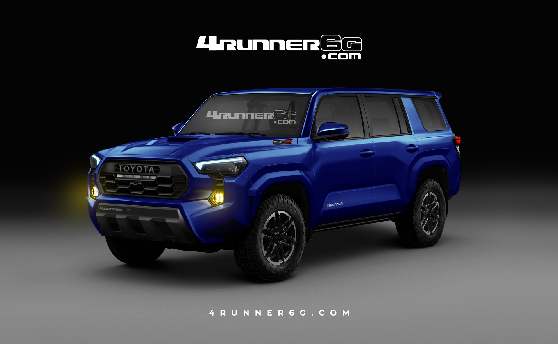 2025 Toyota 4runner 2025 4Runner (6th Gen) News, Specs, Engines, Release Date, Production Date & Preview Renderings -- Insider Info (as of 7/30/23) 2025 Toyota-4Runner-Front-S-Blue-crush