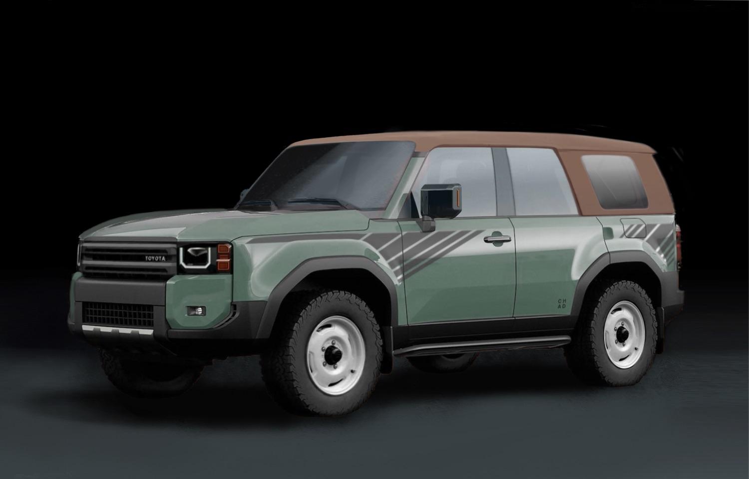 2025 Toyota 4runner Rendered: Topless 2025 4Runner based on the LC250. 29CC32DF-82CE-4C01-91EC-F5F51D6C50BE