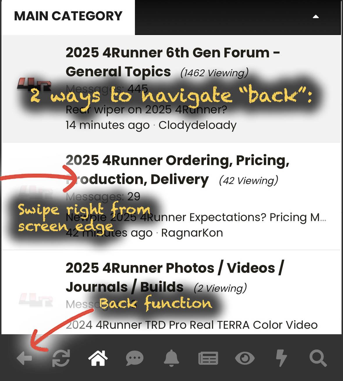 2025 Toyota 4runner 📲 Introducing the 4Runner6G iOS App! 4rg app back function tutorial