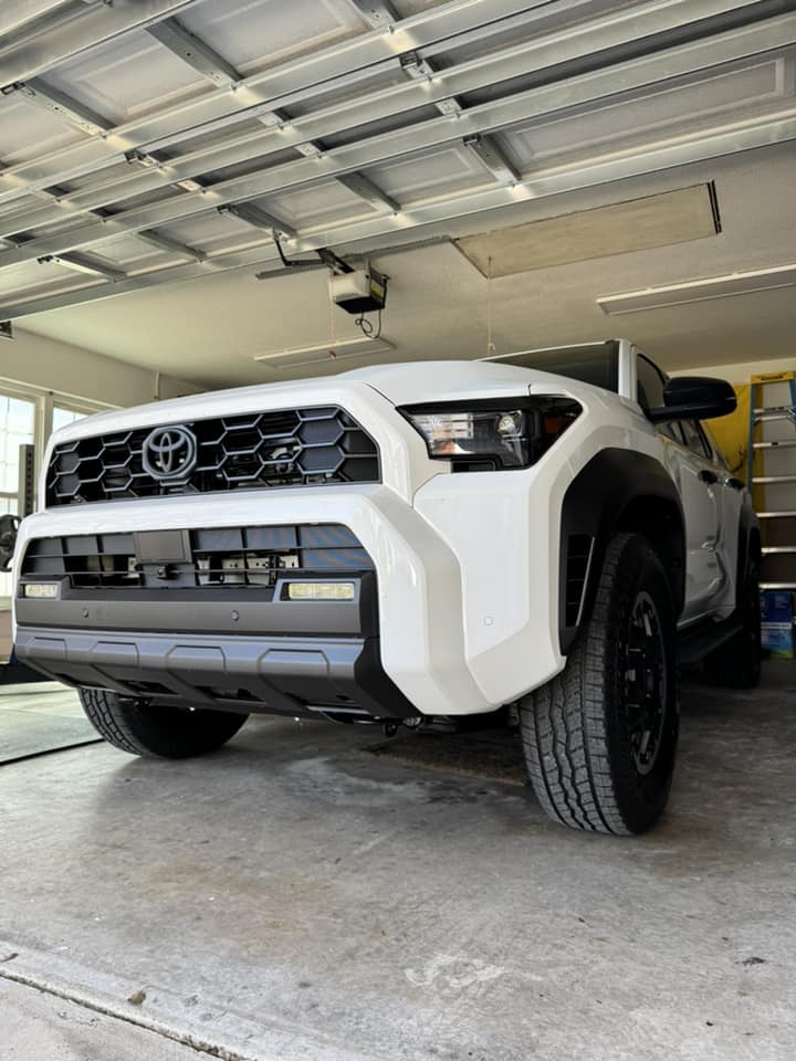 Air Dam Removed - Before & After on delivered 2025 4Runners | 2025 ...