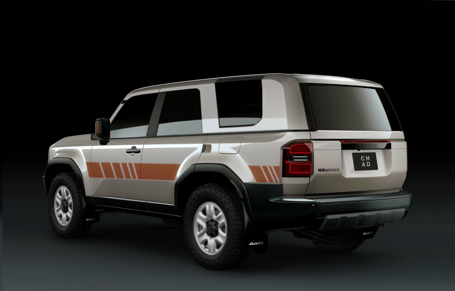 2025 Toyota 4runner Rendered: Topless 2025 4Runner based on the LC250. D9D07360-F603-49F0-B361-F31AD23C2986