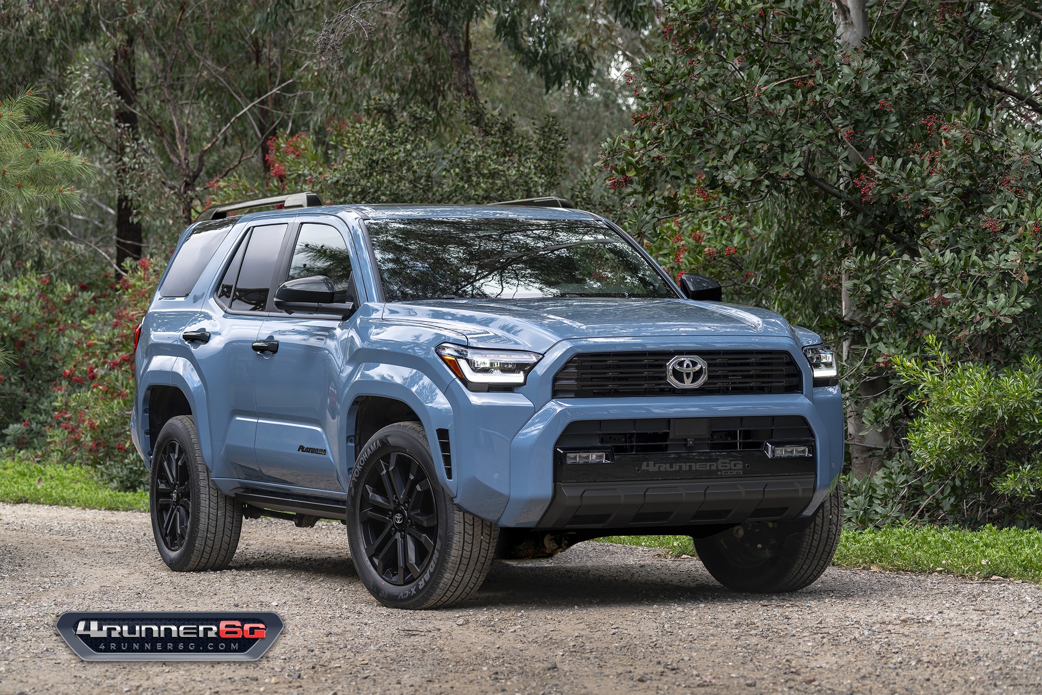 2025 Toyota 4runner How to Remove The 2025 4Runner's Air Dam platinum-heritage-blue-front-
