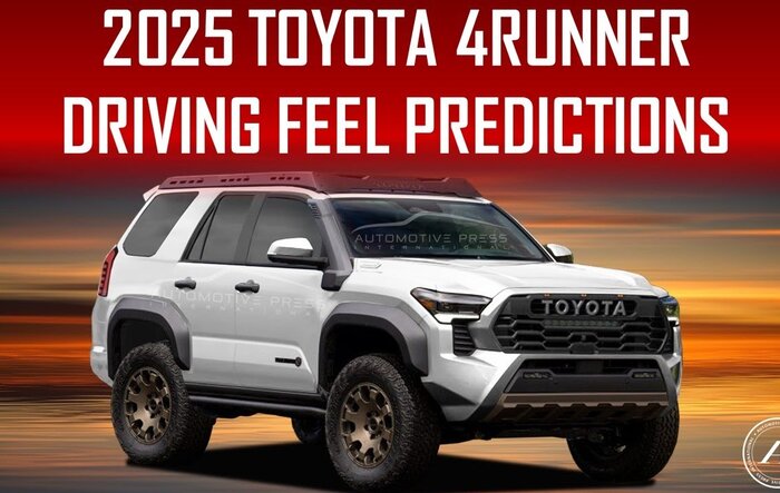 2025 4Runner Driving Predictions