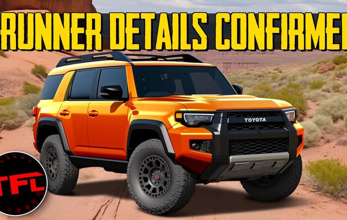 More Details (Including Engine) on the 2025 Toyota 4Runner Confirmed (Claims TFL)!