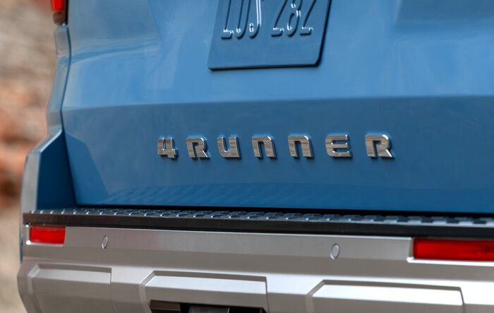 2025 4Runner official first photo teaser by Toyota! (in Heritage Blue). Jan 4, 2025 release date hint?!