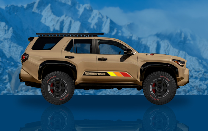 Weston with Rhino-Rack | We're coming for you! 2025 4Runner Rack Preview Mockup