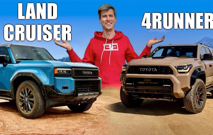 Engineering Explained - FT4WD vs PT4WD (Land Cruiser's Full-Time 4WD vs 4Runner's Part-Time 4WD)