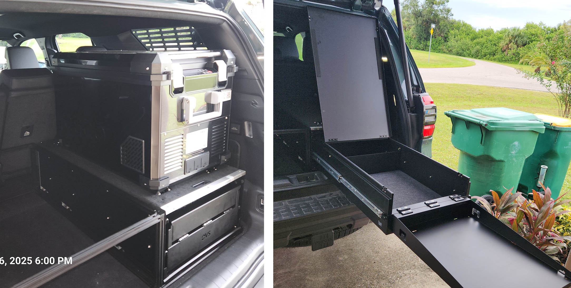 Rear cargo storage / pullout drawer DIY build (updated with photos of ...