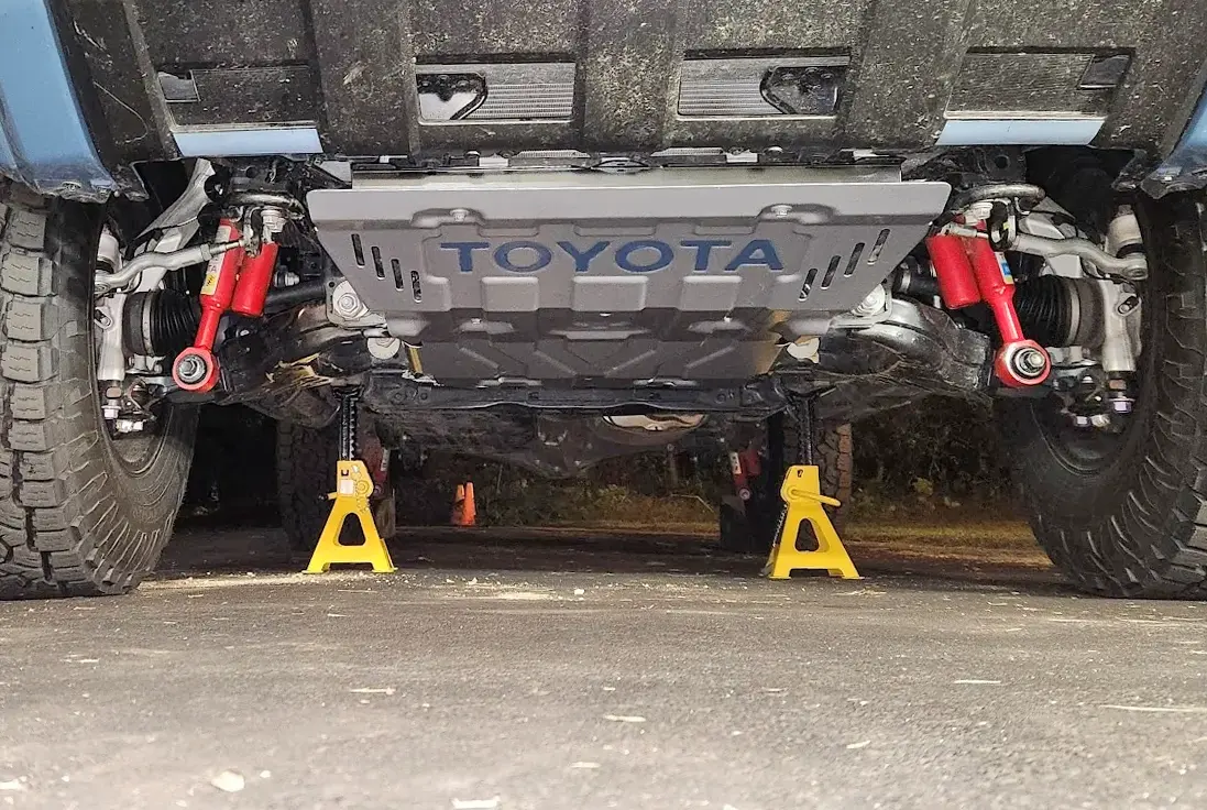 How're you lifting your 4runner? Ramps or floor jack + jack stands ...